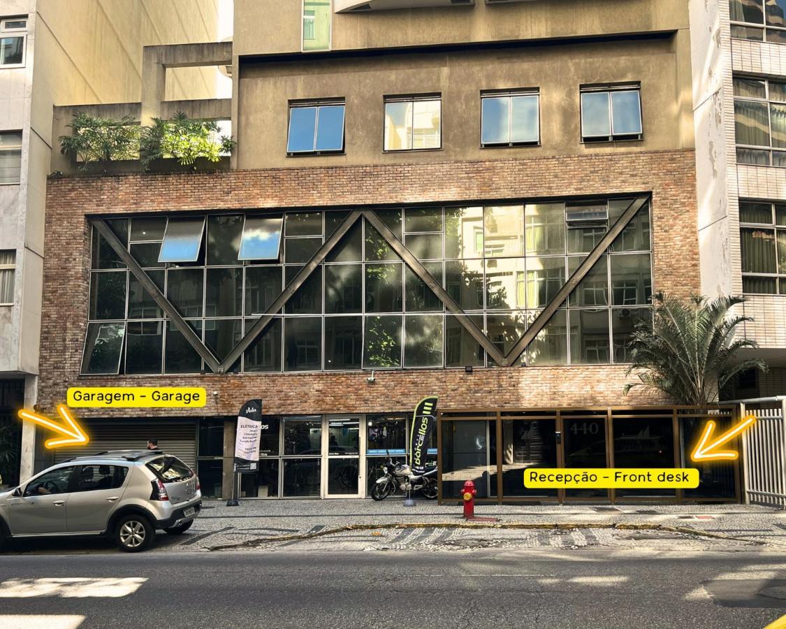 شقة Flat Ipanema Com Garagem ريو دي جانيرو المظهر الخارجي الصورة